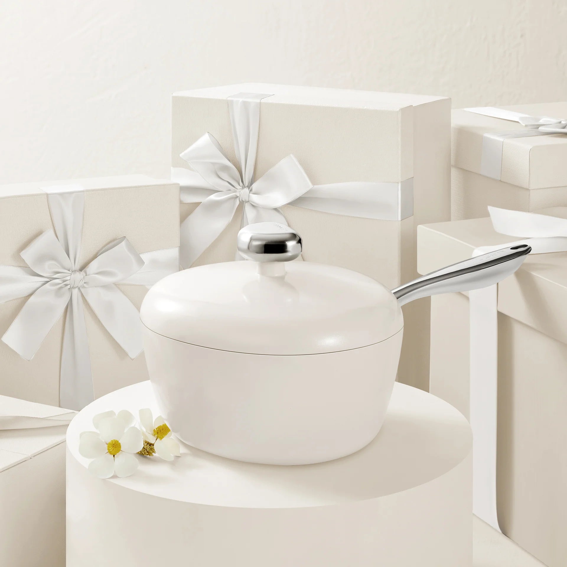 Velosan Pebble Series Non-stick 8'Sauce Pan With Lid