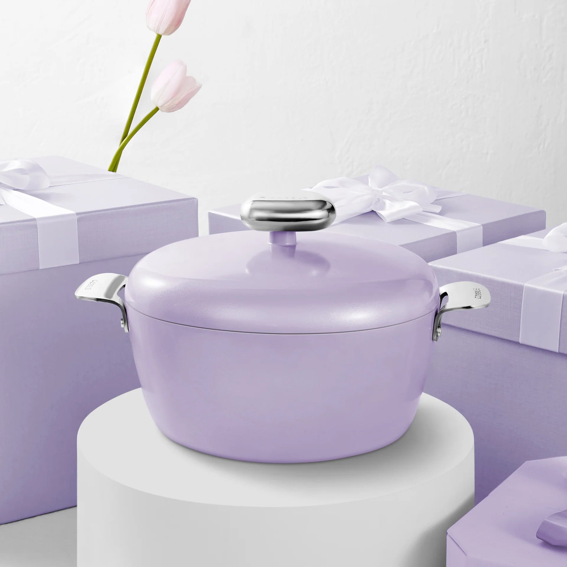 Velosan Pebble SeriesNonstick 9.4'' Dutch Oven With Lid