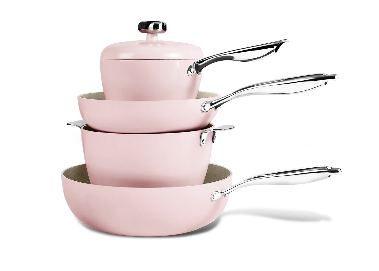 Velosan Pebble Series 8Pcs Non-stick Cookware Set