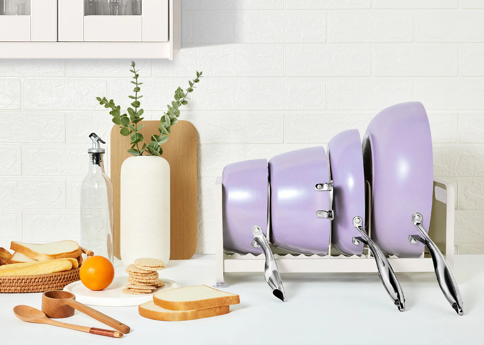 Velosan Pebble Series 8Pcs Non-stick Cookware Set