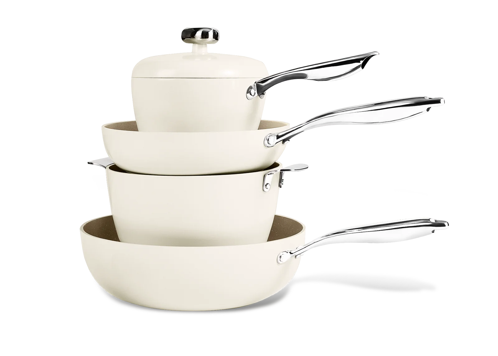 Velosan Pebble Series 8Pcs Non-stick Cookware Set